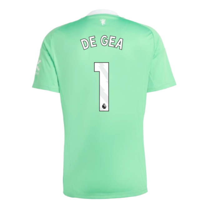 2025-2026 Man Utd Third Goalkeeper Jersey (Green) (De Gea 1)