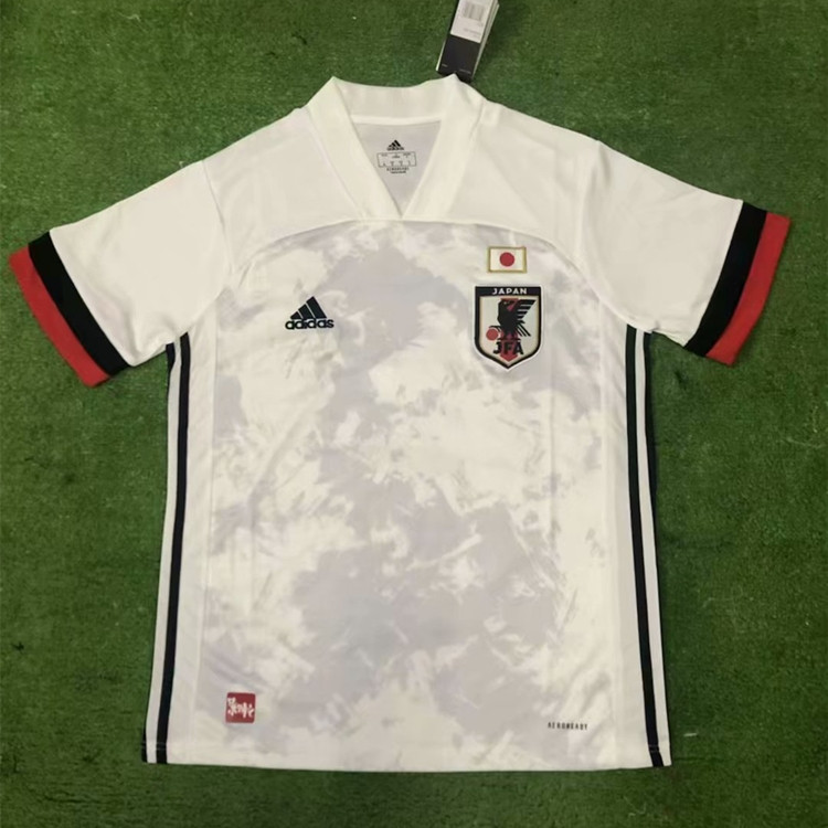 Premium Quality Japan 2020 Away White Soccer Jersey Football Shirt