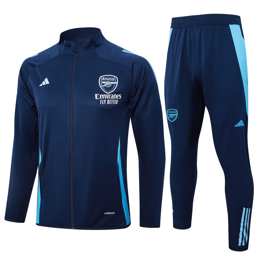Arsenal Tracksuit Jacket 2024 2025 Blue