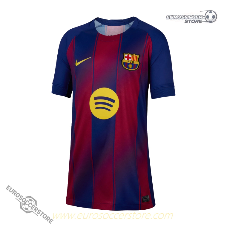 Barcelona Women's Home Football Jersey for the 25-26 Season
