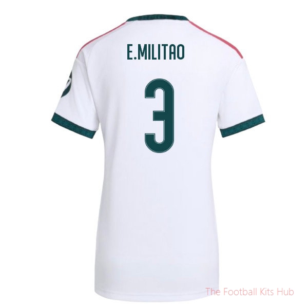 2026-2027 Real Madrid Home Shirt E Militao #3 Women's Football Kit