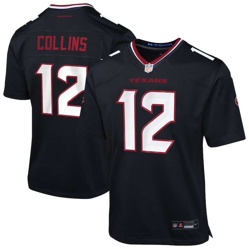 None Nico Collins Houston Texans Historic Franchise Collector's Item