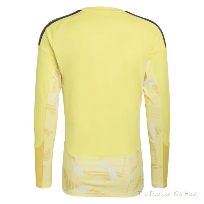 2026-2027 Aston Villa Goalkeeper Long Sleeve Shirt (Yellow) - Kids