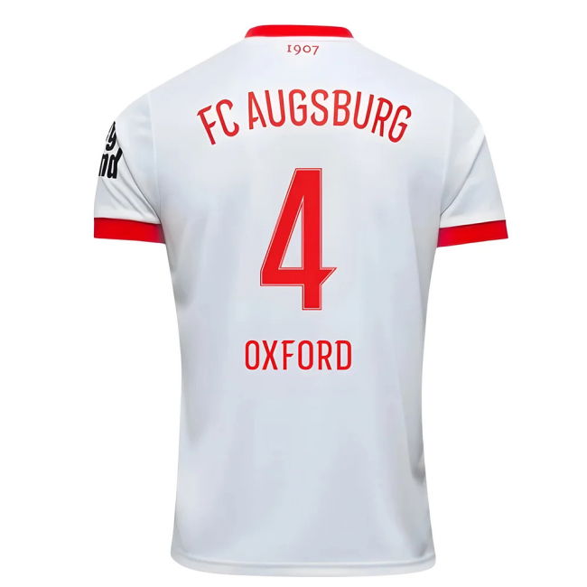 2025-2026 FC Augsburg Home Affordable Shirt (Oxford 4) UV Protection