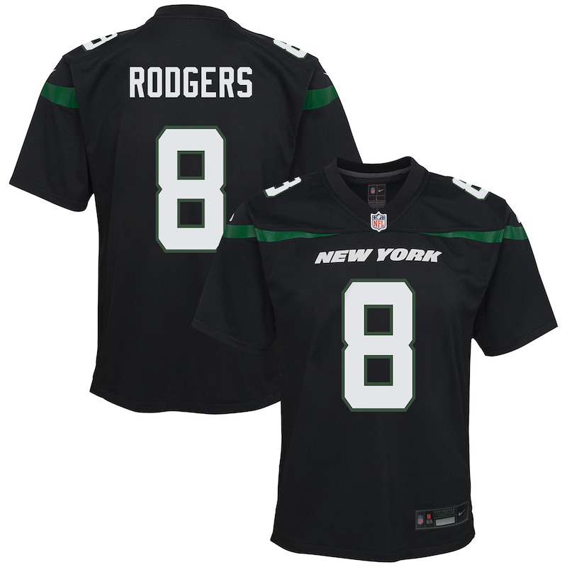 None Aaron Rodgers New York Jets Football Franchise Fan Apparel