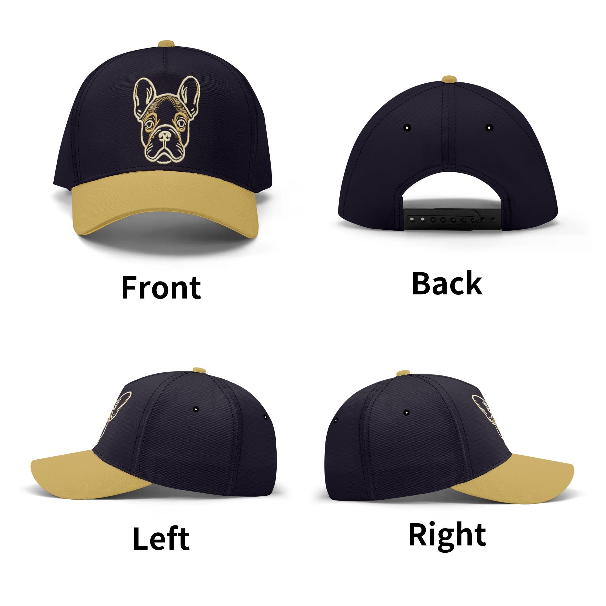 French Bulldog Winnie Baseball Cap Essential Dog Supply