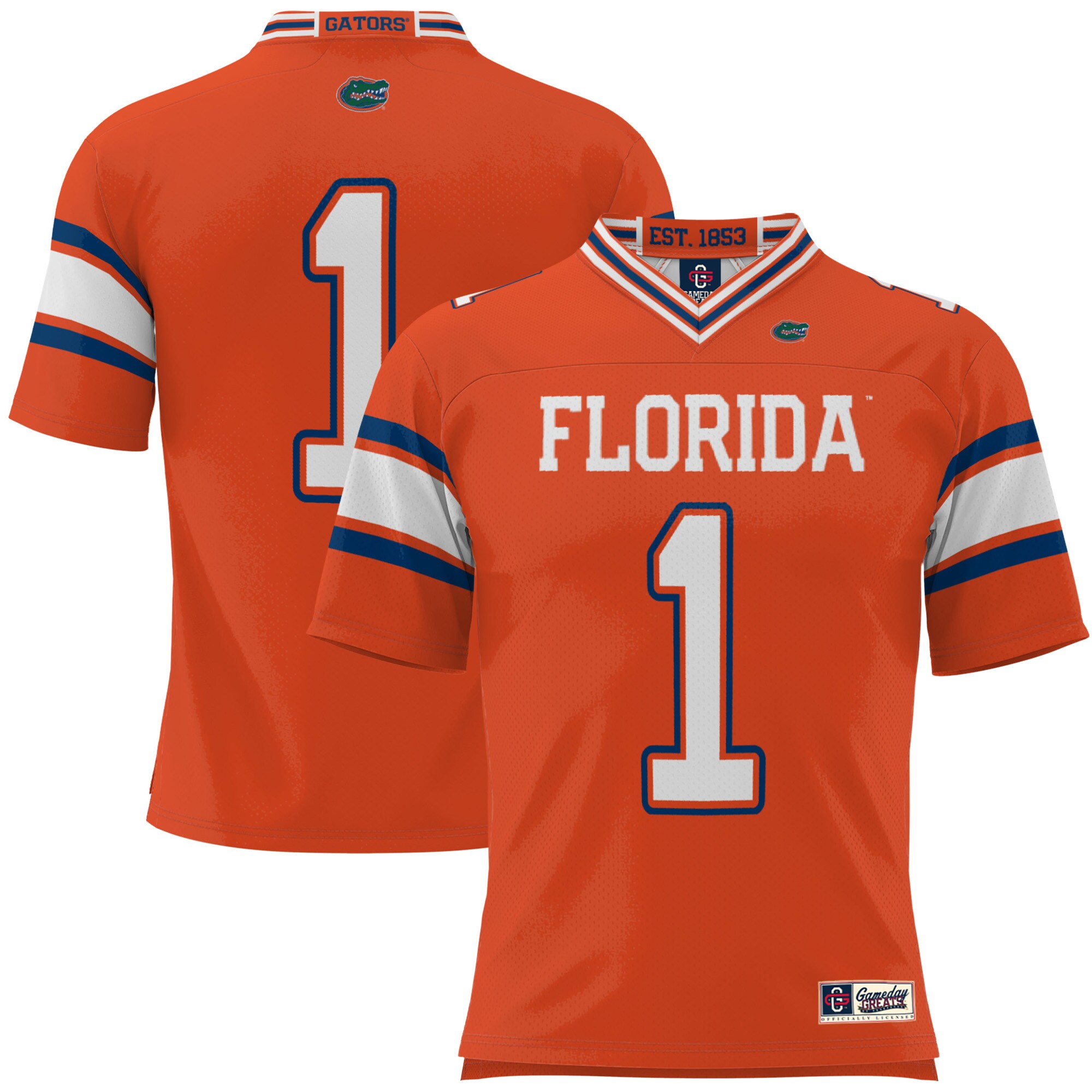 [DDG] Florida Gators GameDay Greats Youth Football Jersey - Orange