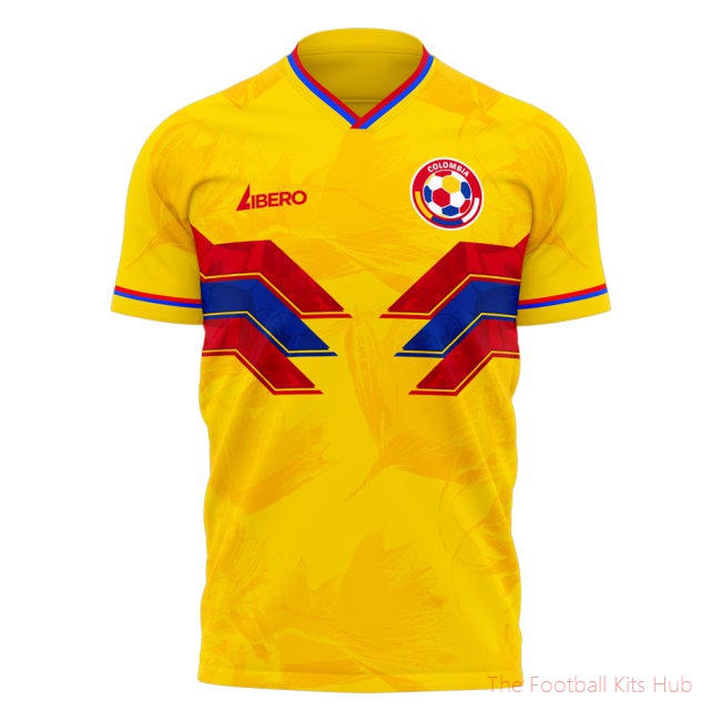 Colombia 2026-2027 Home Concept Kit (Libero) Adult Short Sleeve