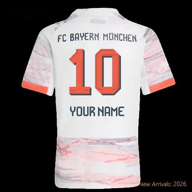 Bayern Munich 2024-25 Away Fan Version For Kids Name) Soccer Jersey