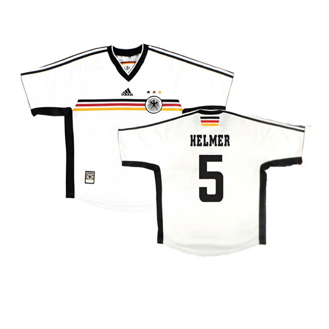 Germany 1998-00 Home Shirt ((Very Good) L) (Helmer 5)