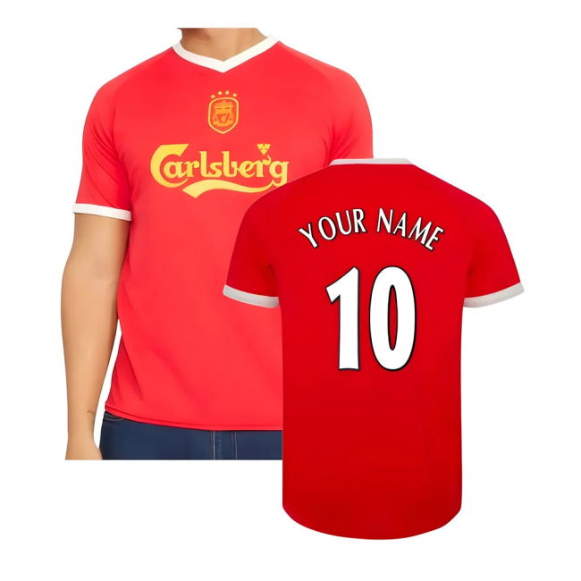Authentic 2001-2003 Liverpool Home With Classic Design
