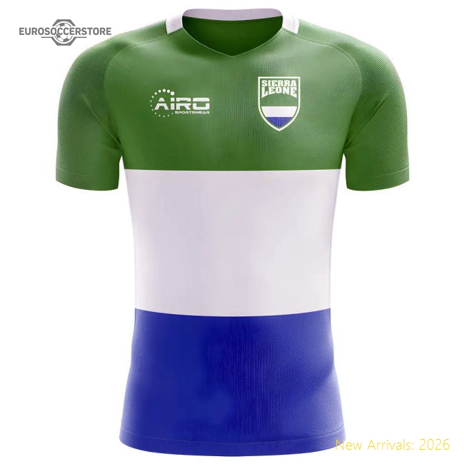 Premium Sierra Leone 20252026 Home Jersey Sleek Contemporary