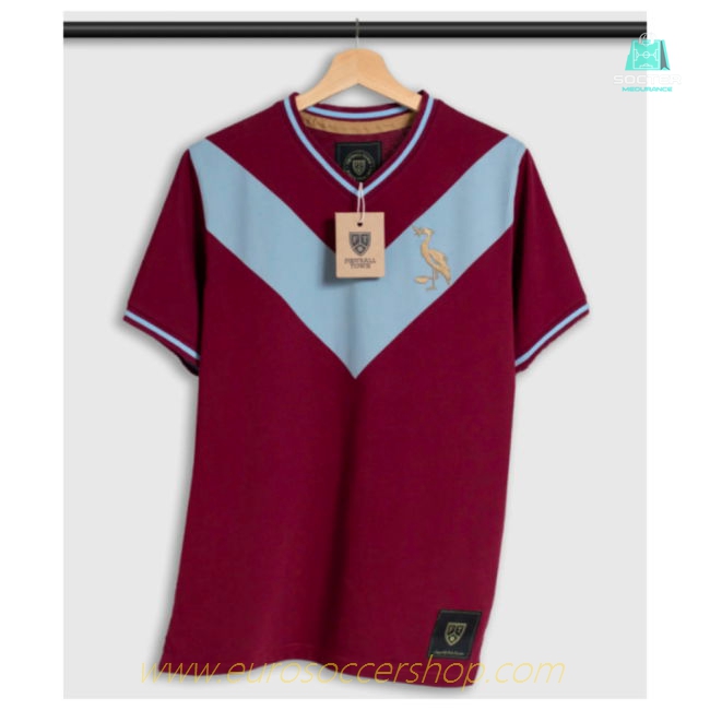 Burnley The Claret Home Retro Football Shirt