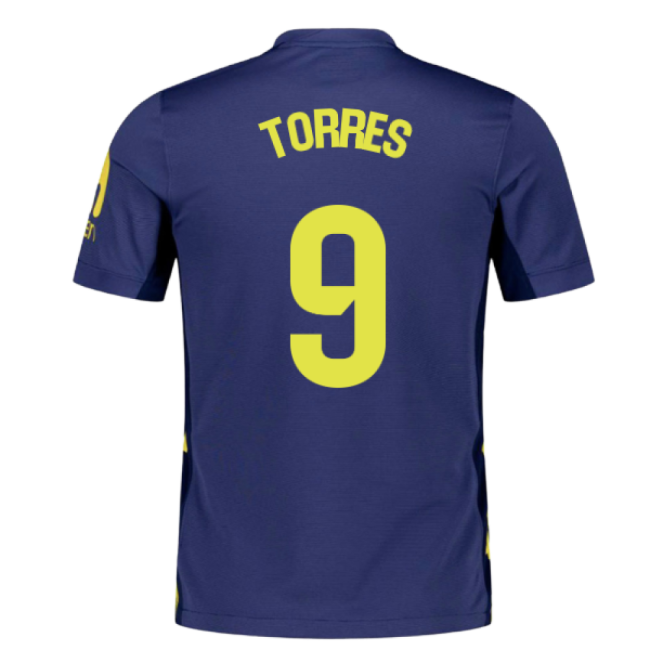 Luxury 2025-2026 Atletico Madrid Road Jersey (torres 9)
