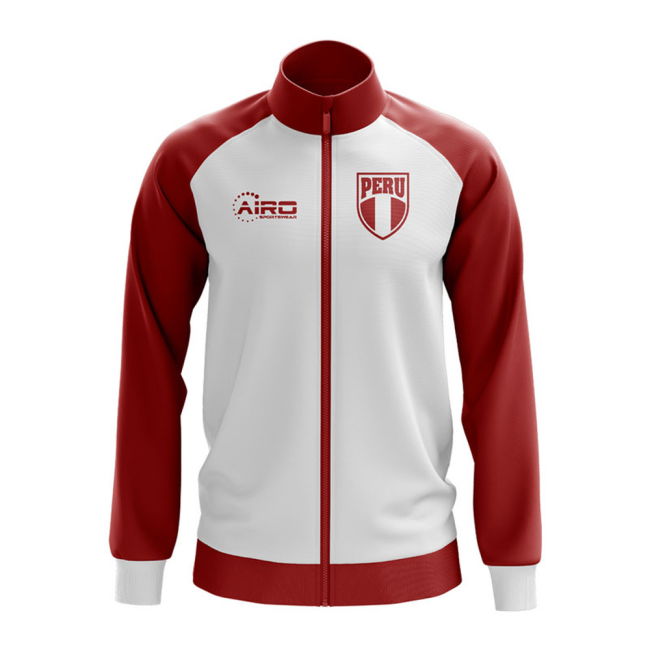 Authentic Peru Concept Football Track Jacket (White) Match