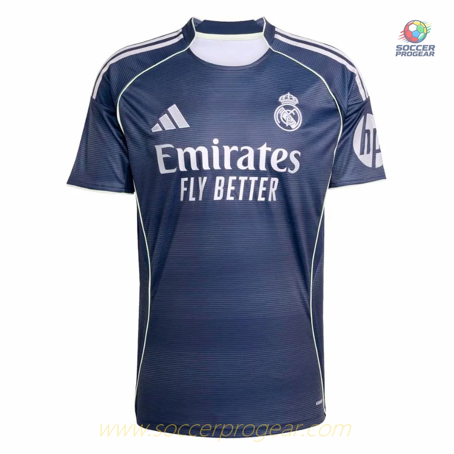 Real Madrid Away Soccer Football Shirt 2025/26 Collection Bellingham