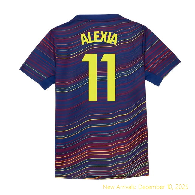 2025-2026 Barca Shirt - Match Day Edition - Genuine (Alexia 11) -...