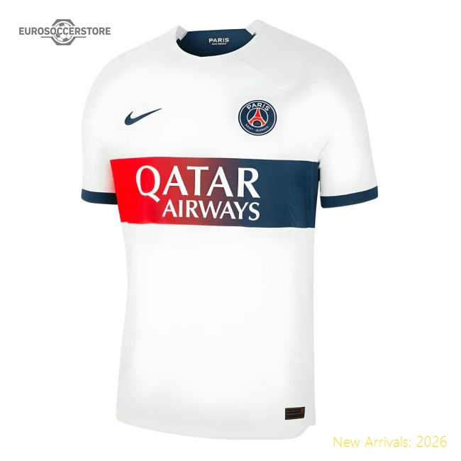Psg Away Kit 2023-2024 Fan Wear Jersey Supporter Exclusive