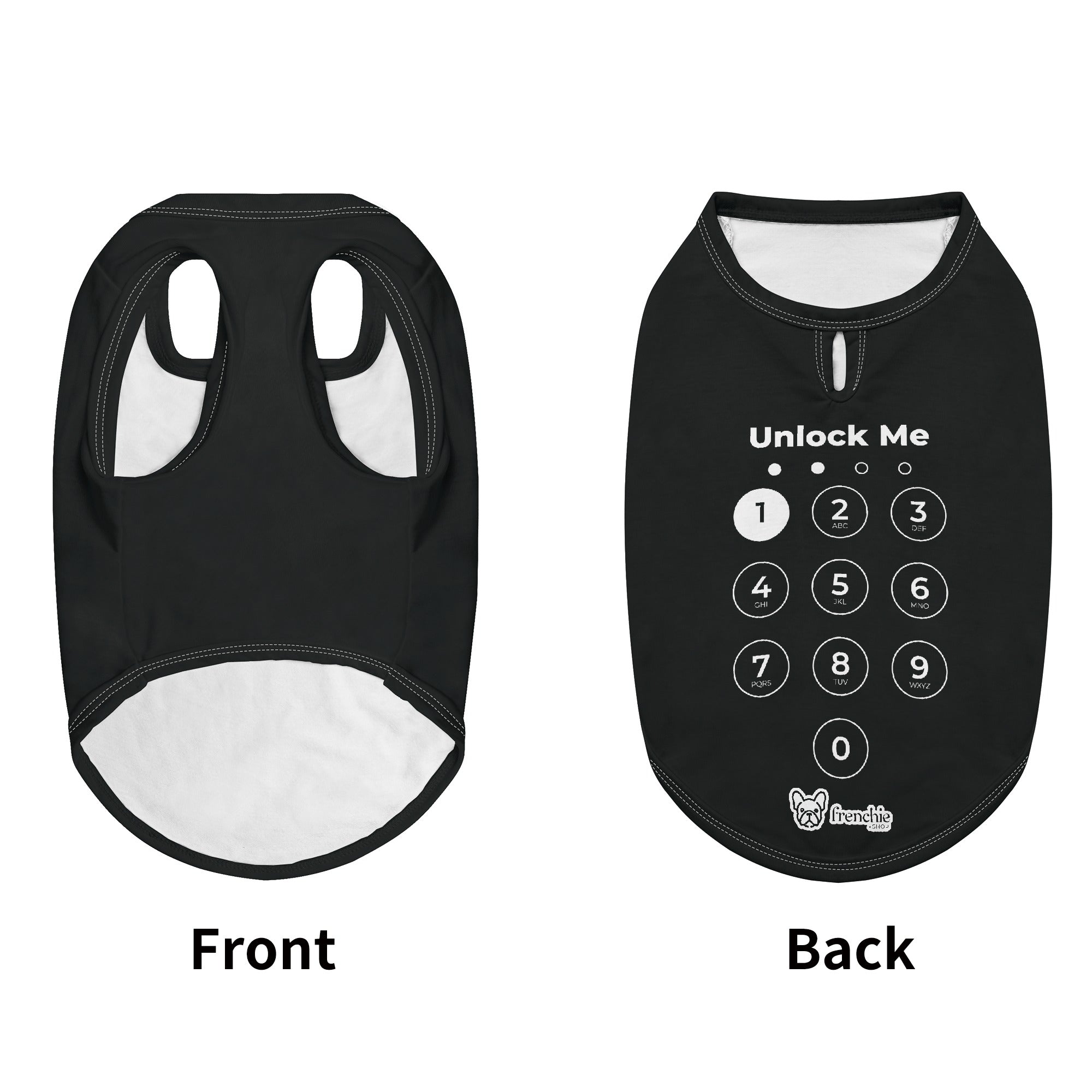 French Bulldog Unlock Me Shirt For Frenchies Frenchie Shop Original Durable Dog Item