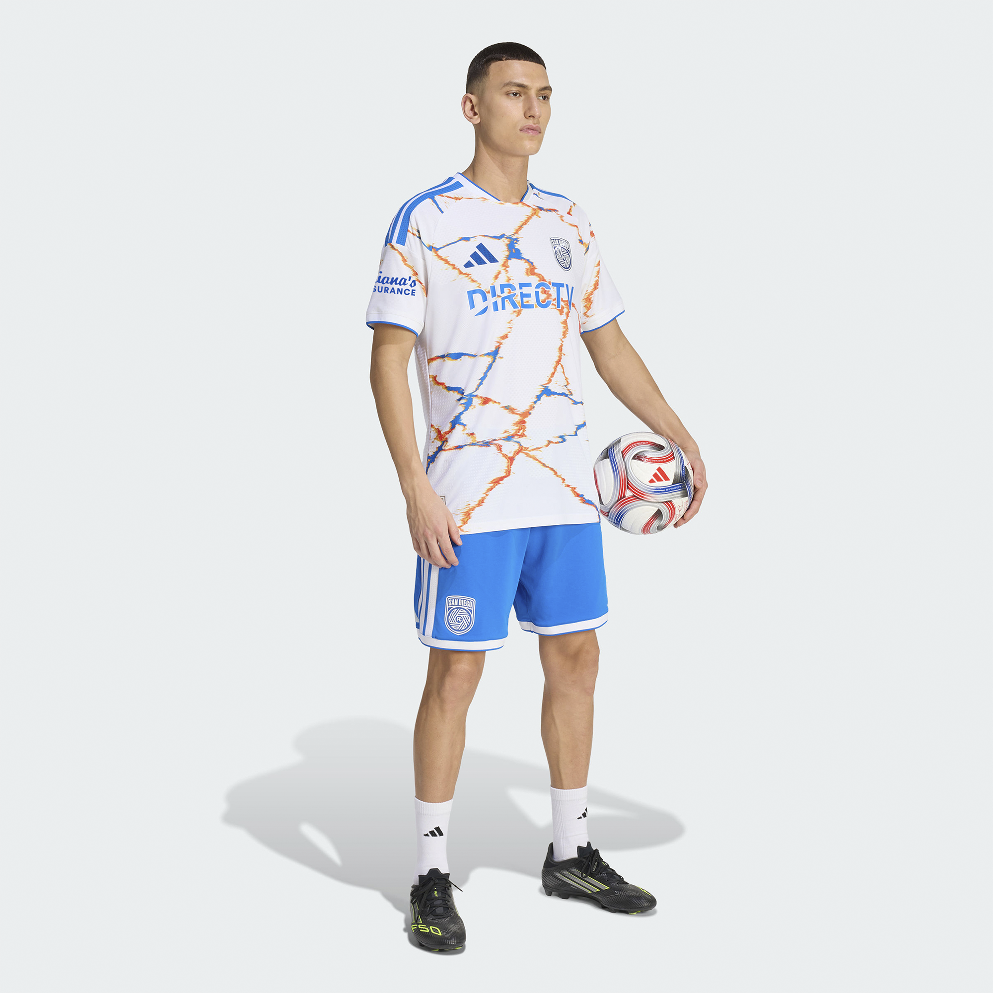 [SJH] San Diego FC 2026 Unprecedented Unity Kit On-Field Authentic Patch Jersey - White