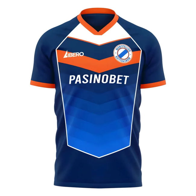 Montpellier 2025-2026 Home - High Quality Match Quality Edition