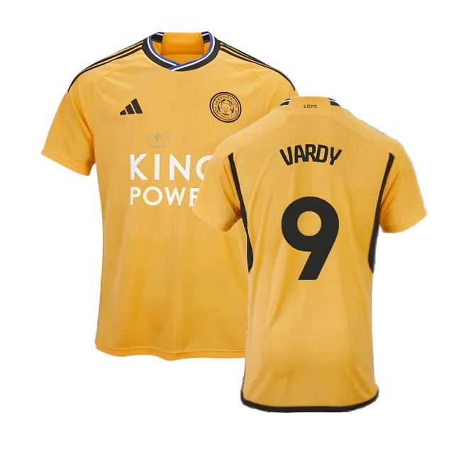 Vardy 9 Vintage 2023-2024 Leicester Third Classic Kit
