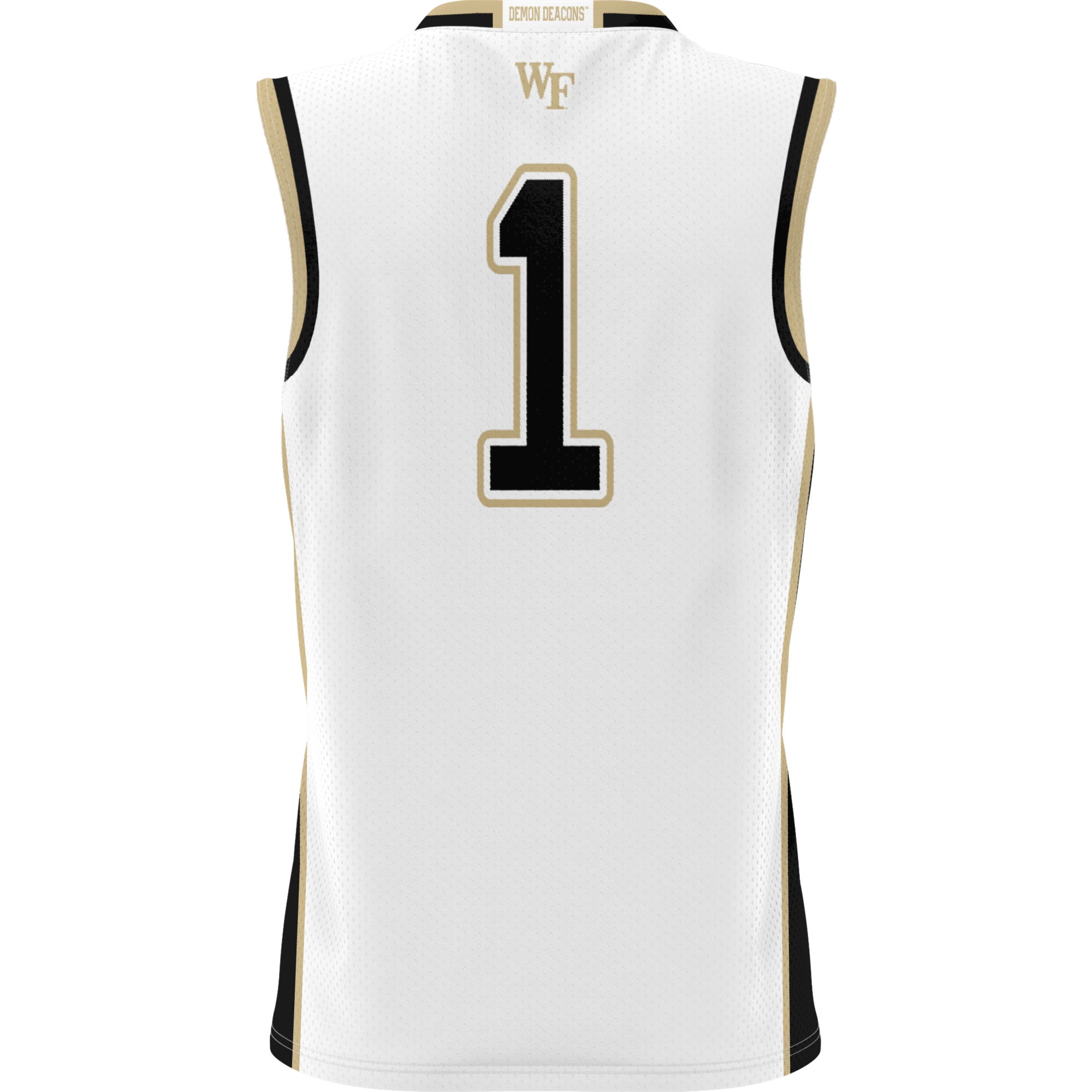 [NJP] Wake Forest Demon Deacons GameDay Greats Youth Lightweight Basketball Jersey - White