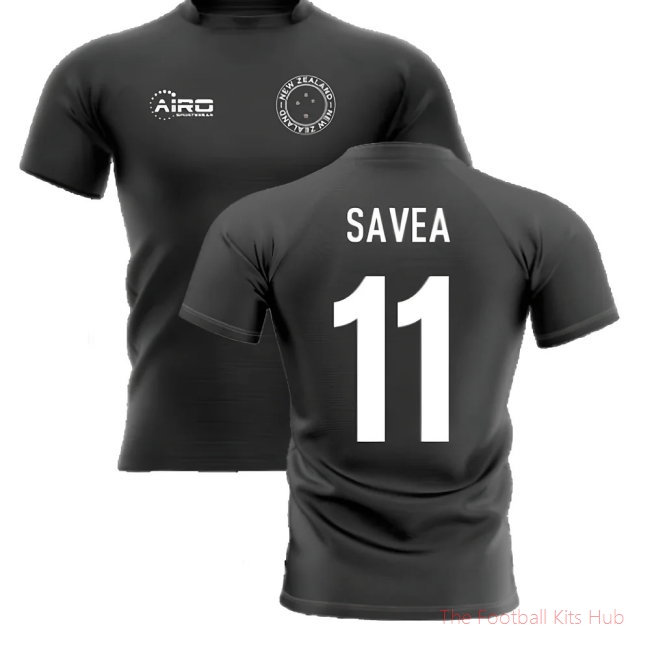 [JED] 2025/26 New Zealand Home Rugby Shirt (Savea 11)