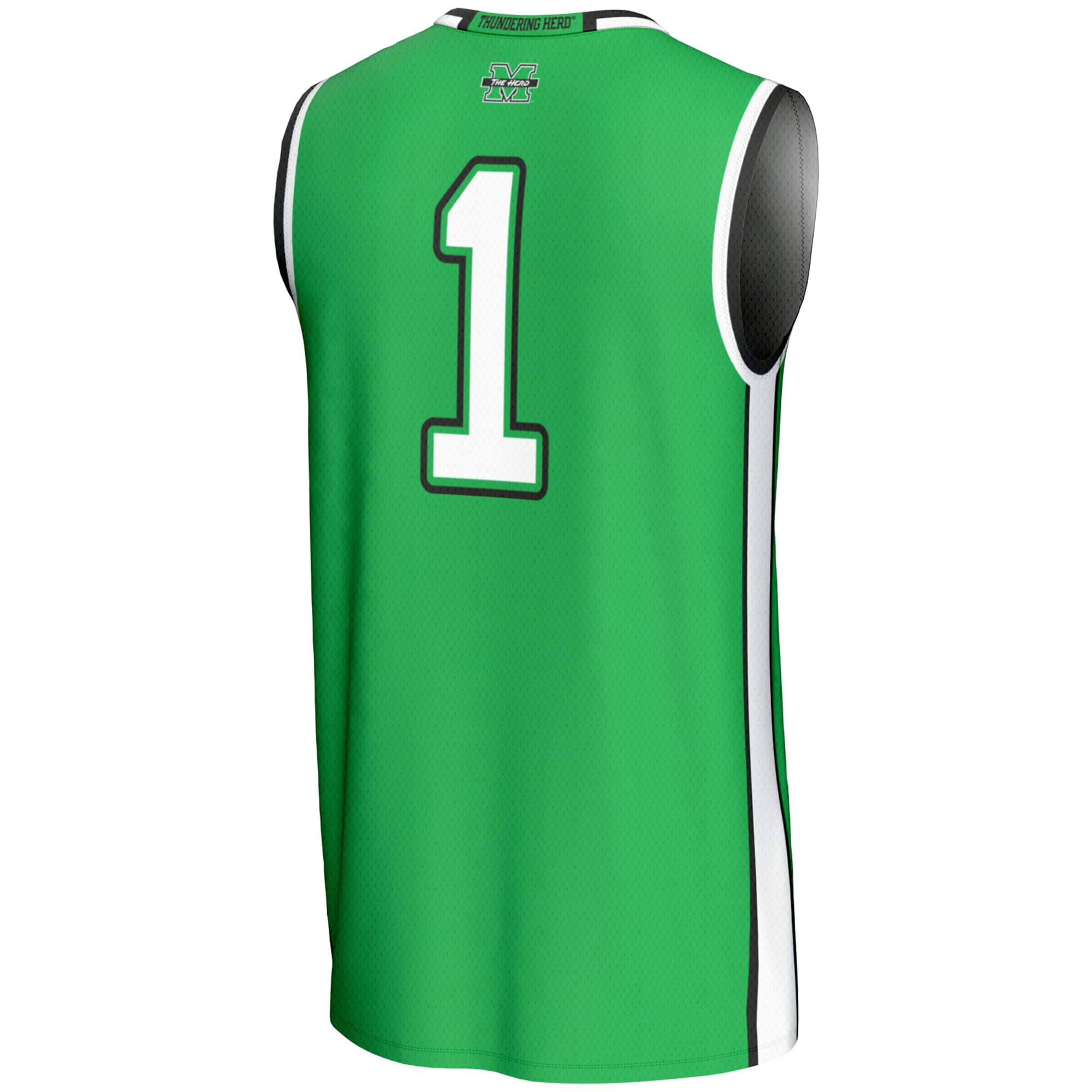 [NJP] Marshall Thundering Herd GameDay Greats Lightweight Basketball Fashion Jersey - Kelly Green