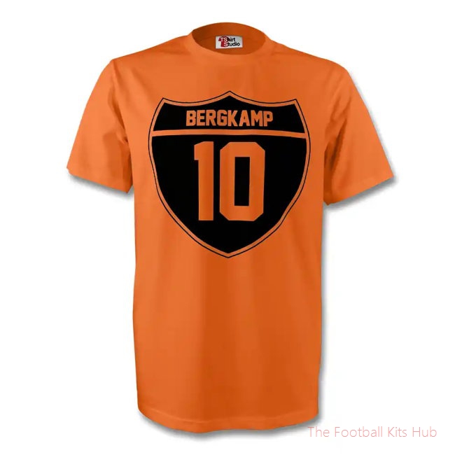 Dennis Bergkamp Holland Crest Tee (orange)