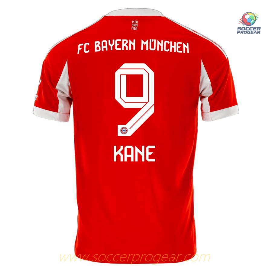 Bayern Munich Home Football Soccer Team Shirt 2025-26 Edition Kane