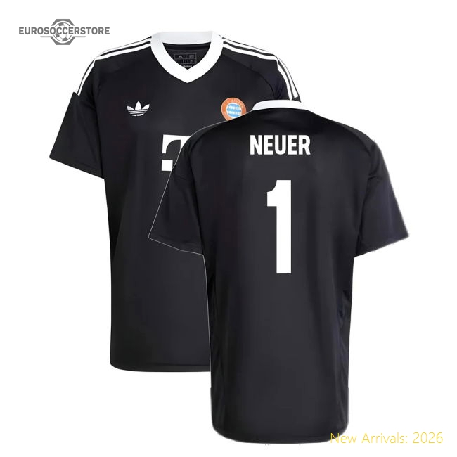 2024-2025 Bayern Munich Third Goalkeeper Shirt (black) (neuer 1)