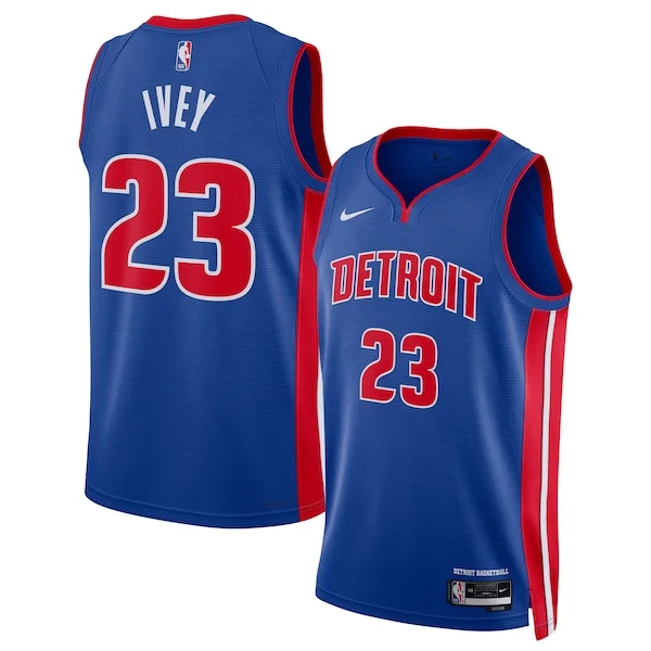 Jaden Ivey DET Official Swingman Jersey - Premium - Licensed Product