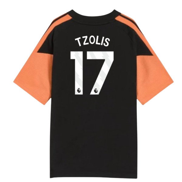 [WSG] 2026 2027 Arsenal Tee Training Kids Apparel (Black) (Tzolis 17)