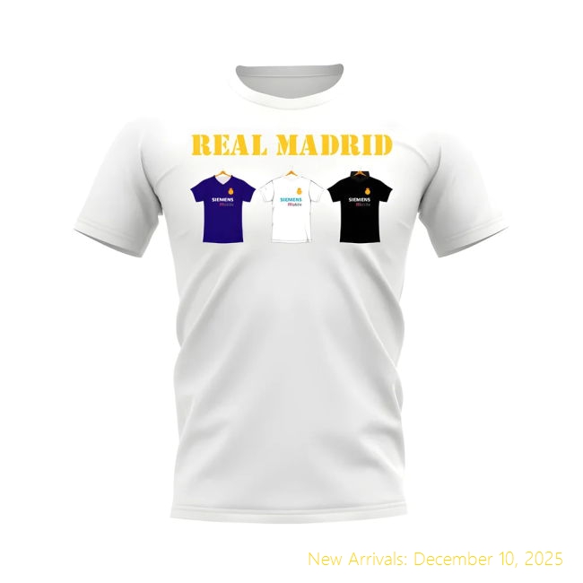 Real Madrid Shirt - Authentic Fan Edition - Spanish Football