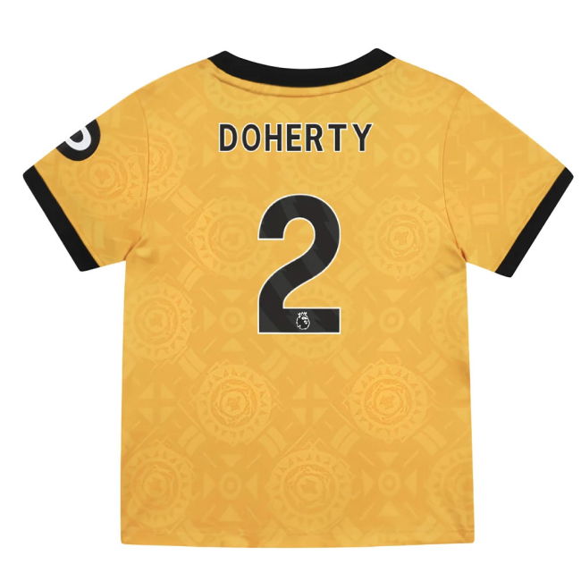 Classic 2025-2026 Wolves Home Retro Jersey (Doherty 2) (Baby)