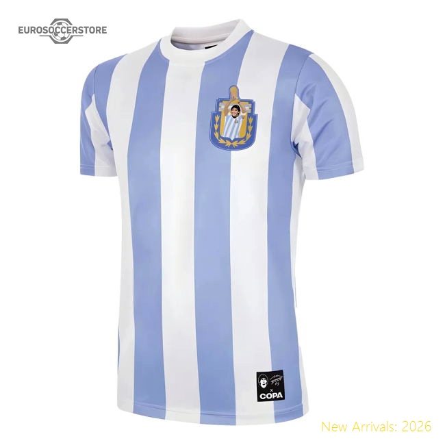 Top-grade Maradona X Copa South American Giants 1986 Retro Football