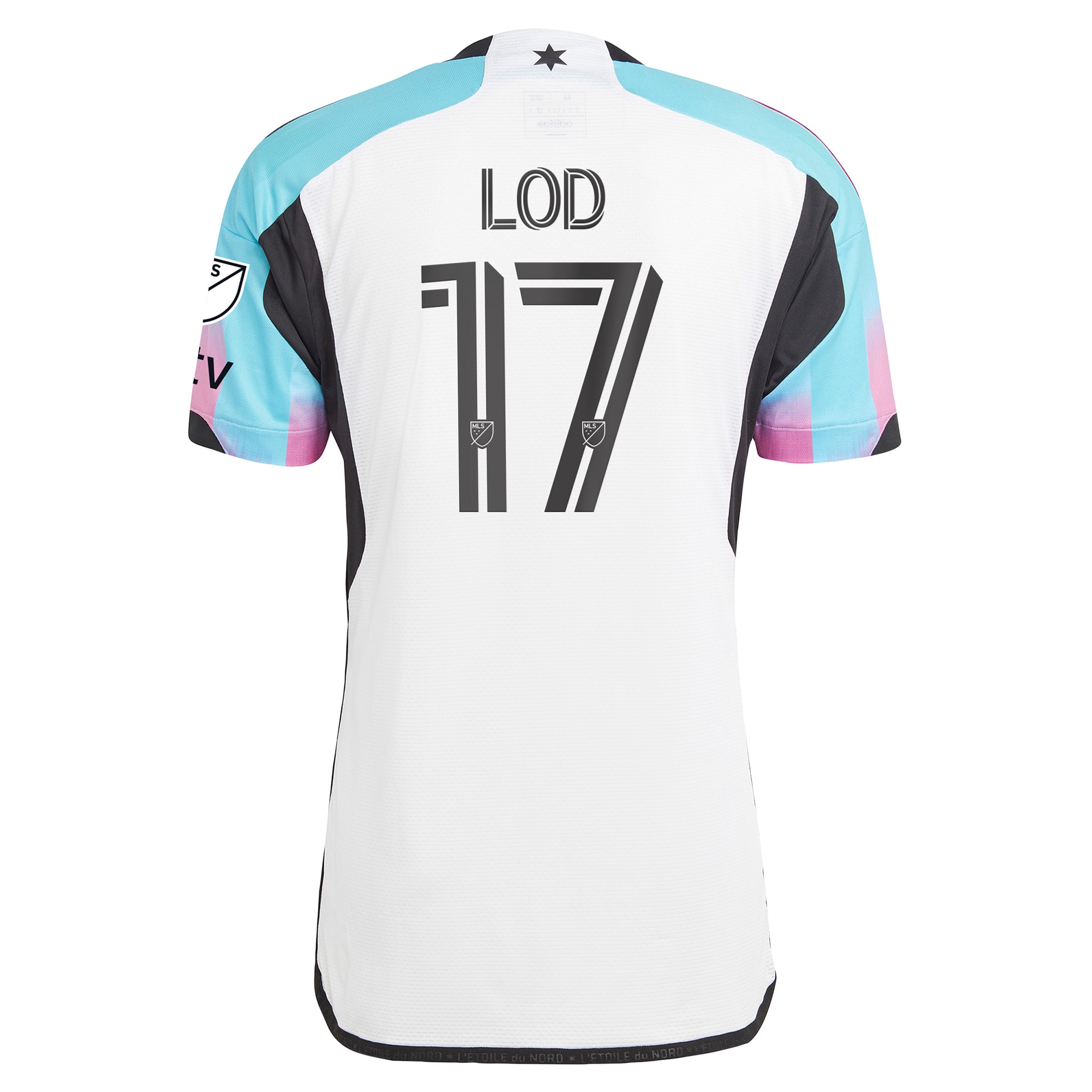 [SJH] Robin Lod Minnesota United FC 2023 The Northern Lights Kit Authentic Jersey - White