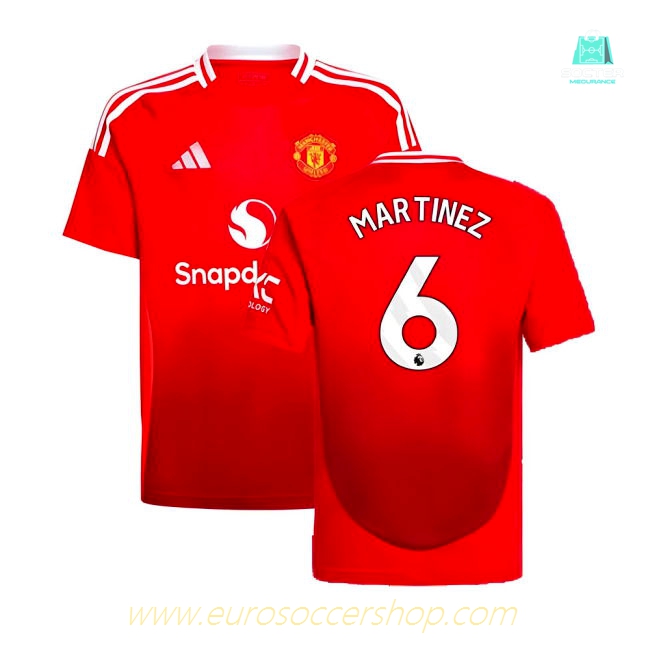 2024-2025 Man Utd Home Shirt (Kids) (Martinez 6)
