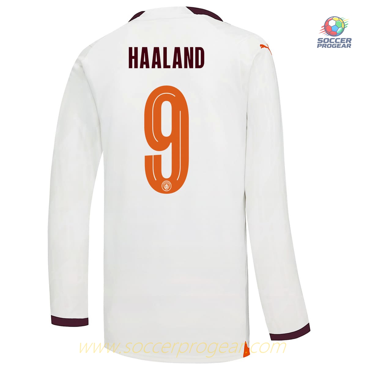 Manchester City 2023 2024 Away LS Edition Shirt Haaland
