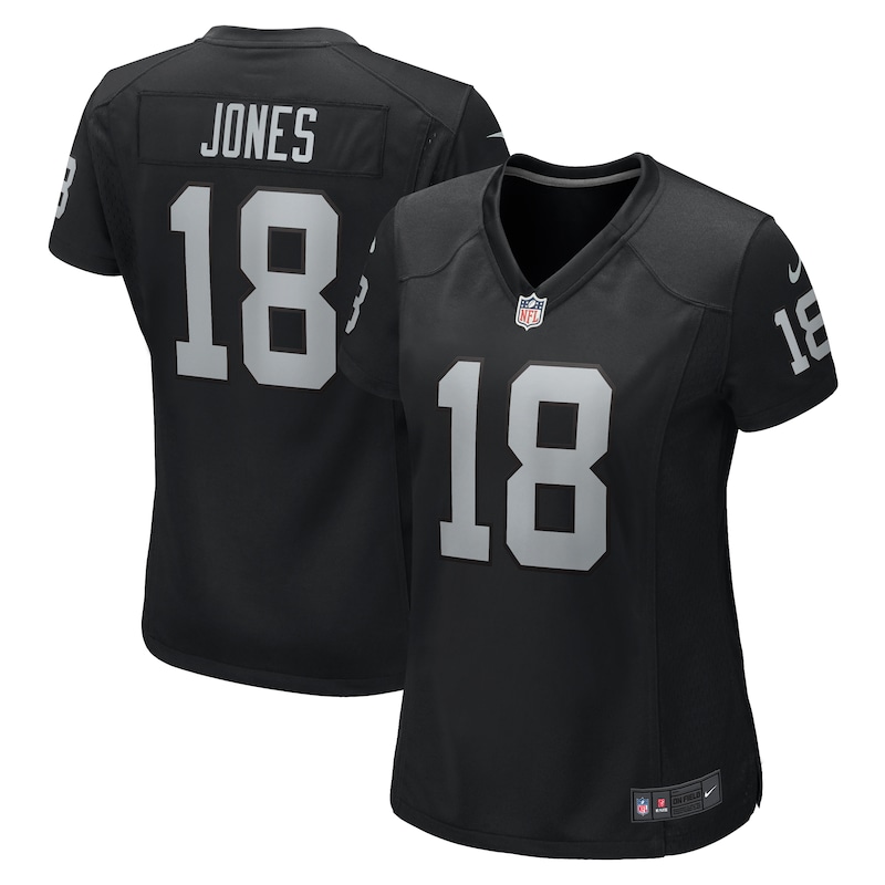 None Jack Jones MVP Candidate LV Raiders Genuine Jersey Football Appar