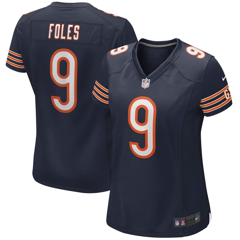 None Nick Foles CHI Bears Sleek Durable Jersey for NFL Fans