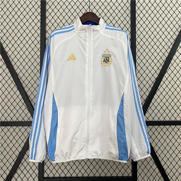 2024 Argentina Reversible Trench Jacket WhitePurple - Official