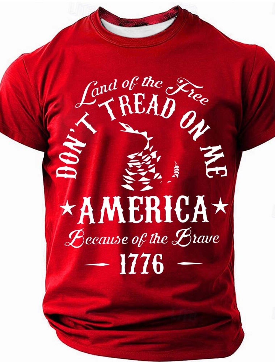 4th of July 2026 250th Memorial Day Men's Patriotic Patriot Graphic Veteran Crew Neck Short Sleeve T-Shirt