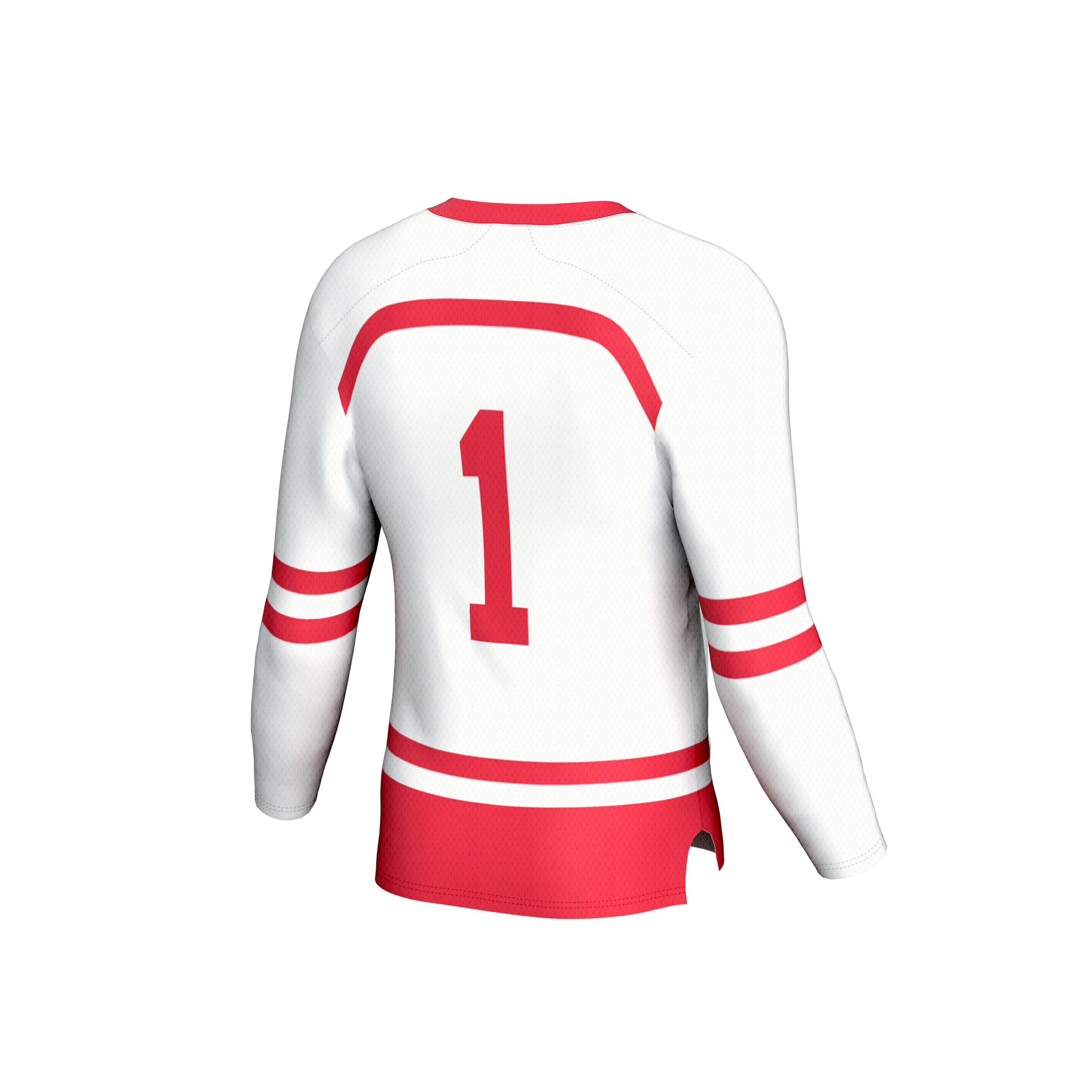 [NJP] Boston University GameDay Greats Youth Lightweight Collegiate Men's Hockey Fashion Jersey - White
