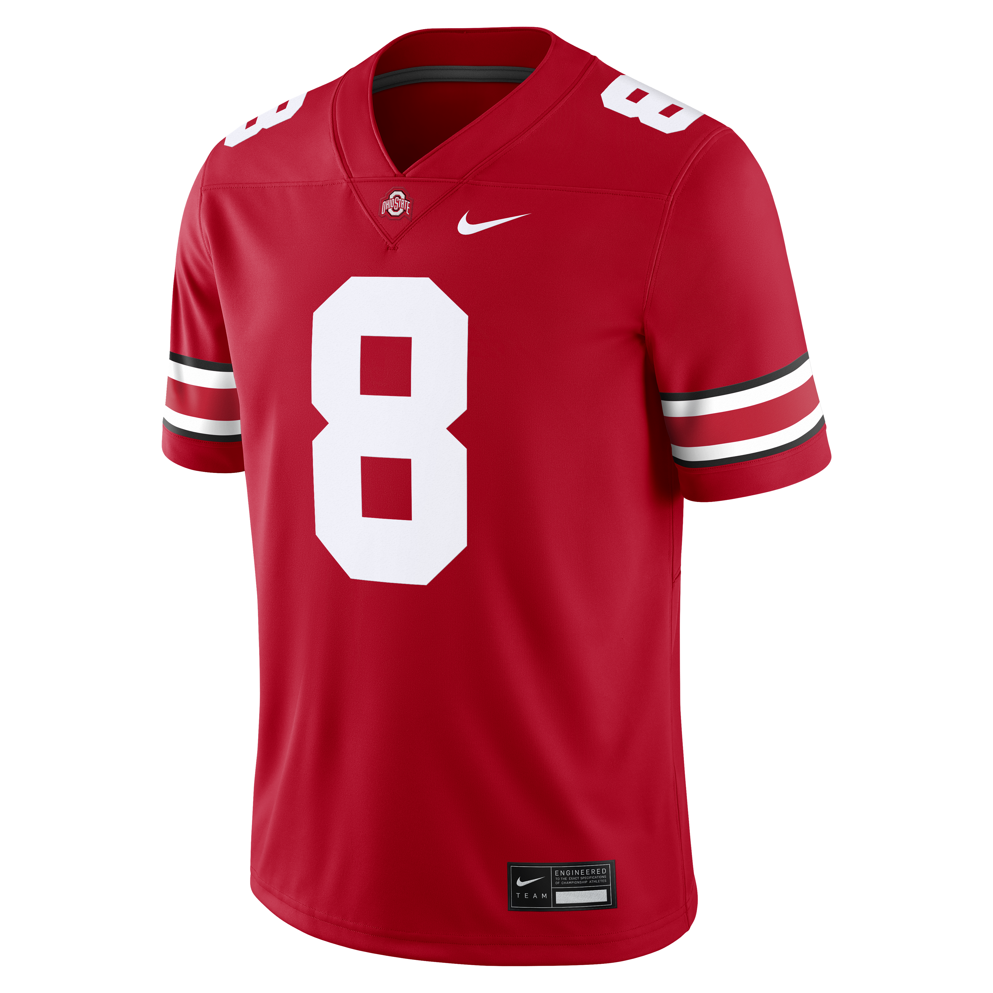 [NJP] Arvell Reese Ohio State Buckeyes Game Jersey - Scarlet