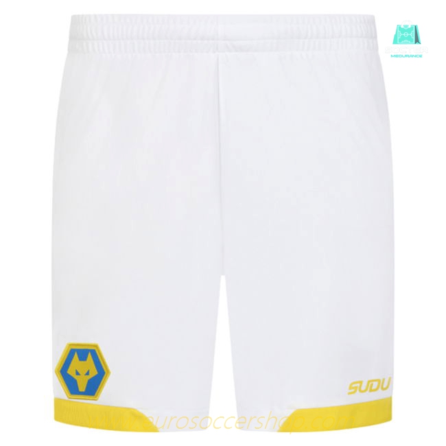 2025-2026 Wolves Third Shorts (White)