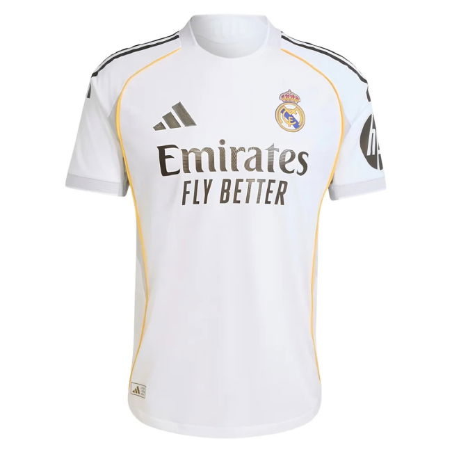 Real Madrid Authentic Home Shirt 2025-2026 edition (Adult