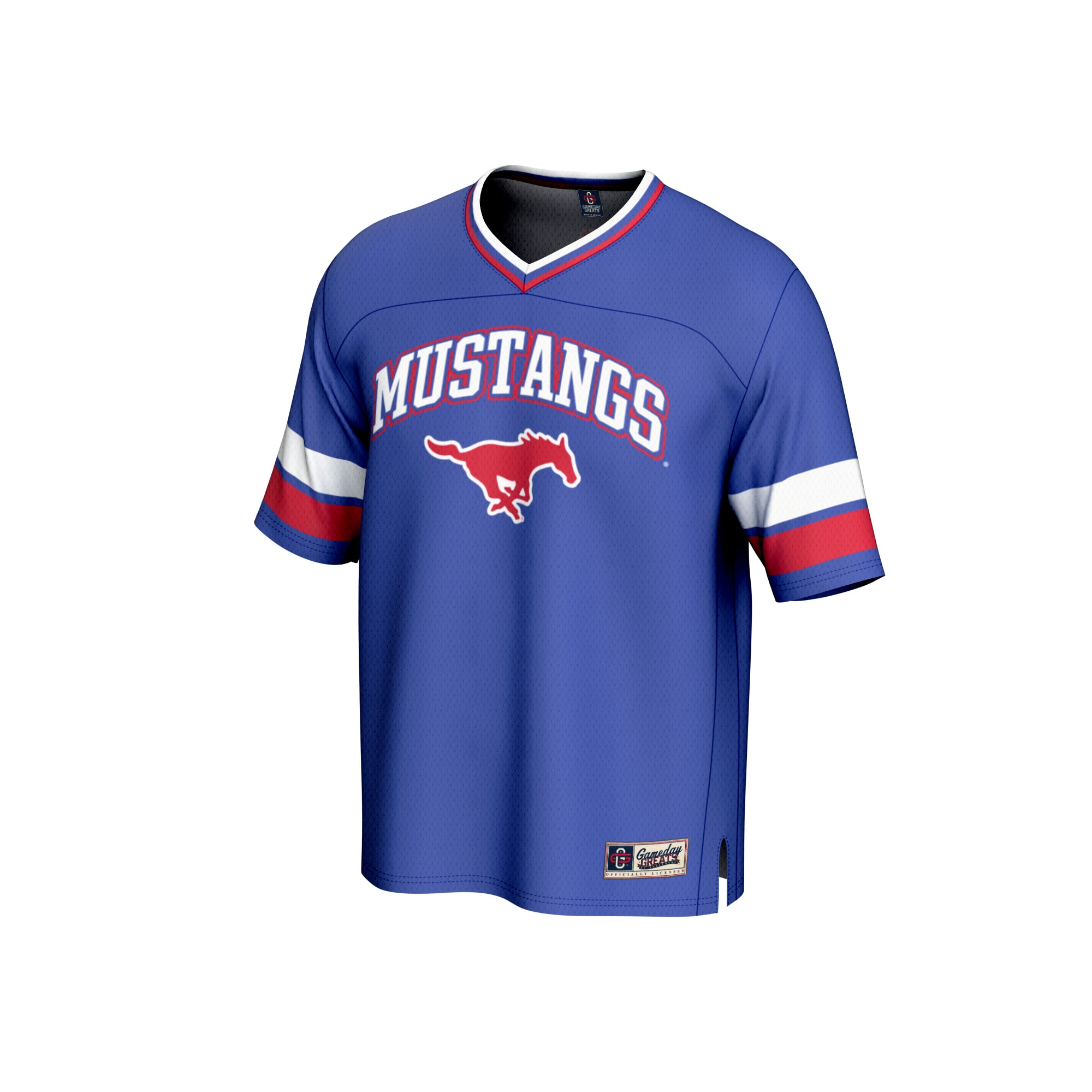 SMU Mustangs GameDay Greats Youth Football Jersey - Royal