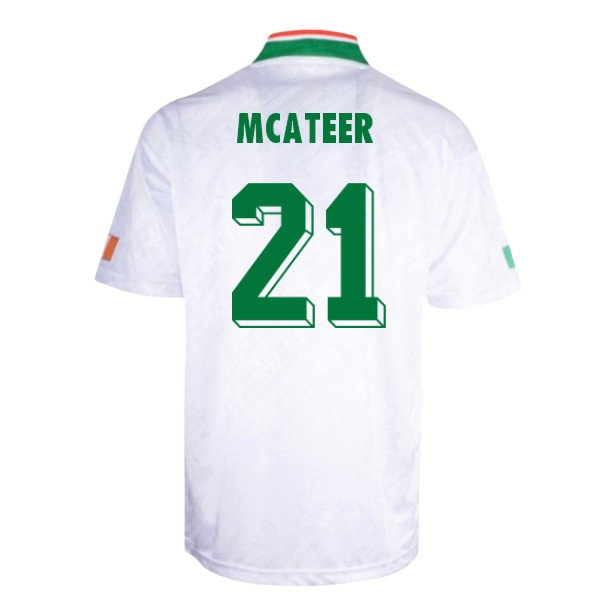 [DDJ] 1994 Ireland World Cup Away shirt (McAteer 21)